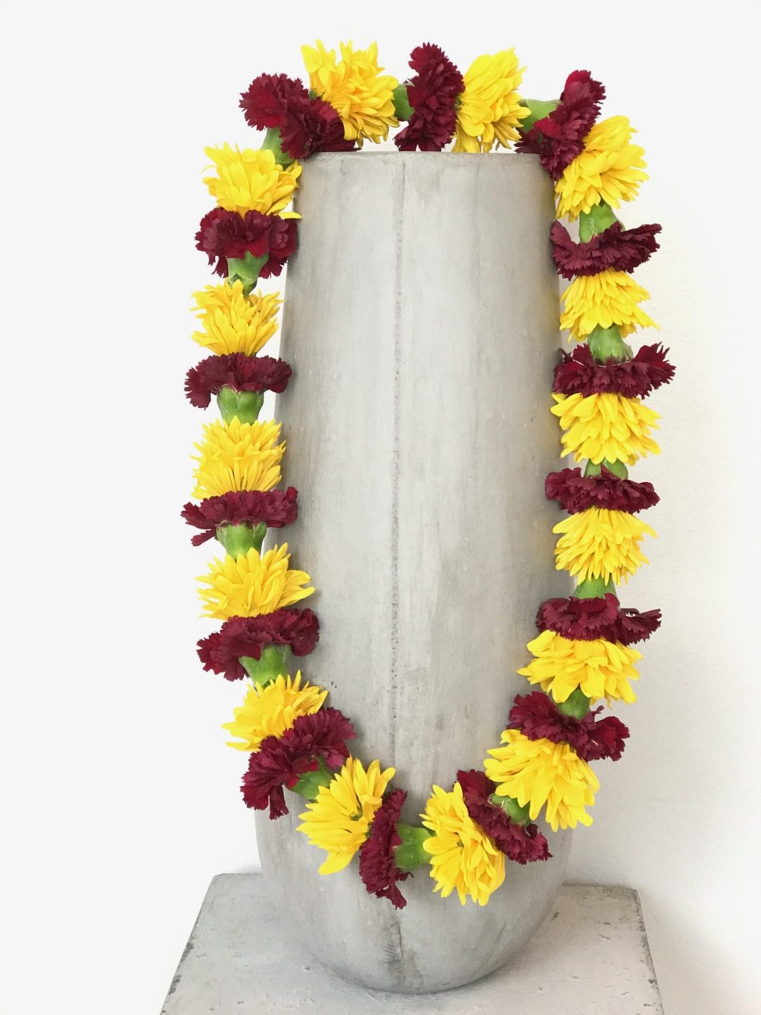 Carnation and Daisy Lei
