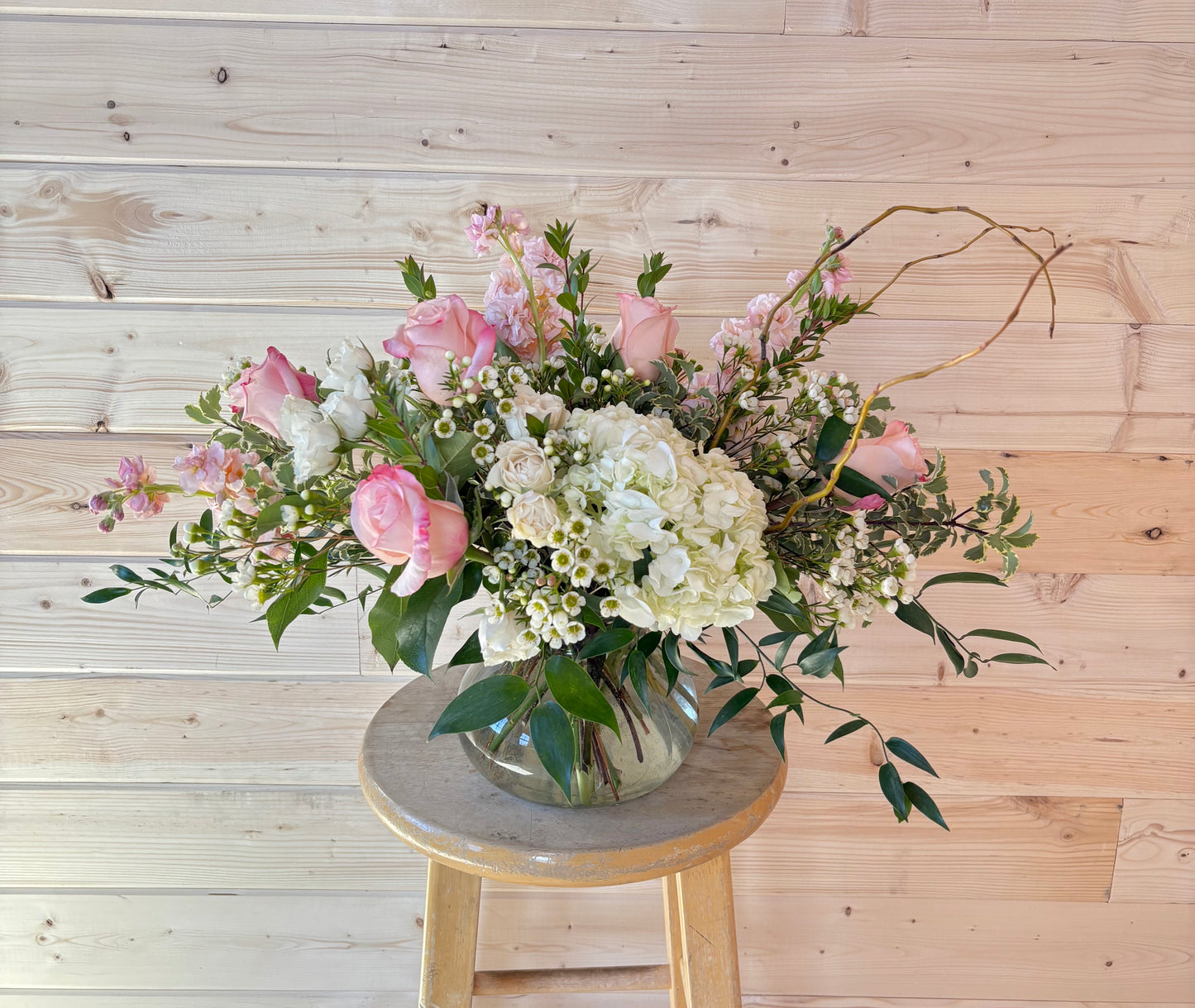 Victorian Style Hydrangea and Roses