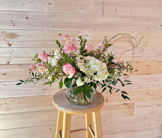 Victorian Style Hydrangea and Roses