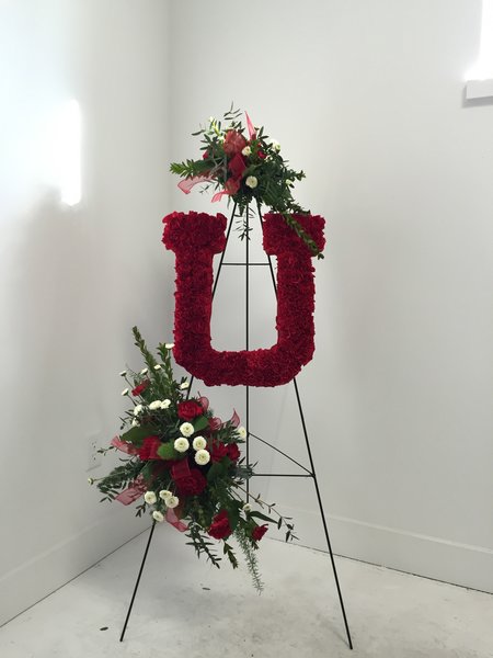 University of Utah Flower Easel