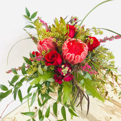 Protea and Roses